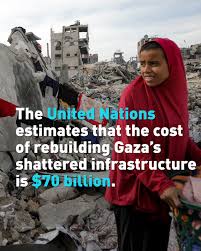 $70bn needed to rebuild Gaza, says UN